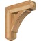 Ekena Millwork Thorton Craftsman Rough Sawn Bracket, Western Red Cedar, 6"W x 26"D x 26"H BKT06X26X26THR04RWR - alternate 1